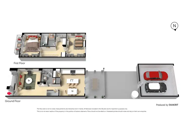Floorplan of Homely house listing, 74 Fairview Parade, Tarneit VIC 3029