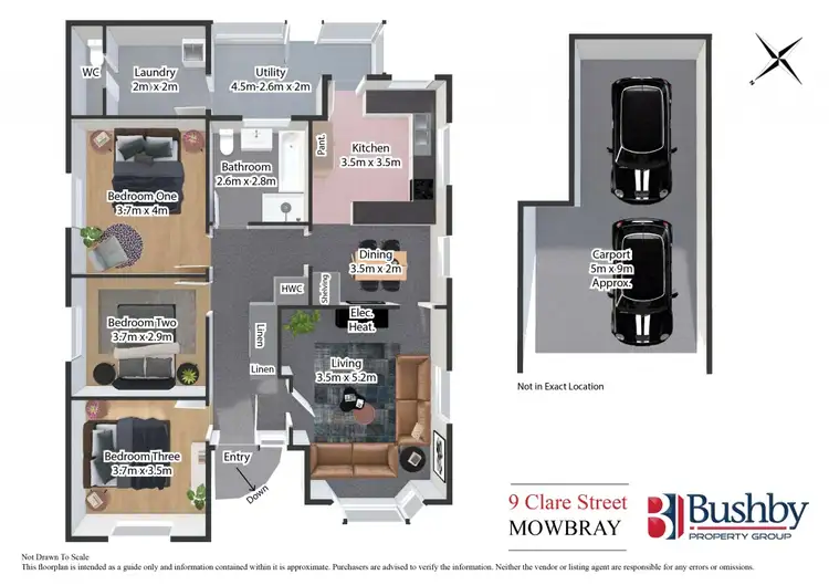 Floorplan of Homely house listing, 9 Clare Street, Mowbray TAS 7248