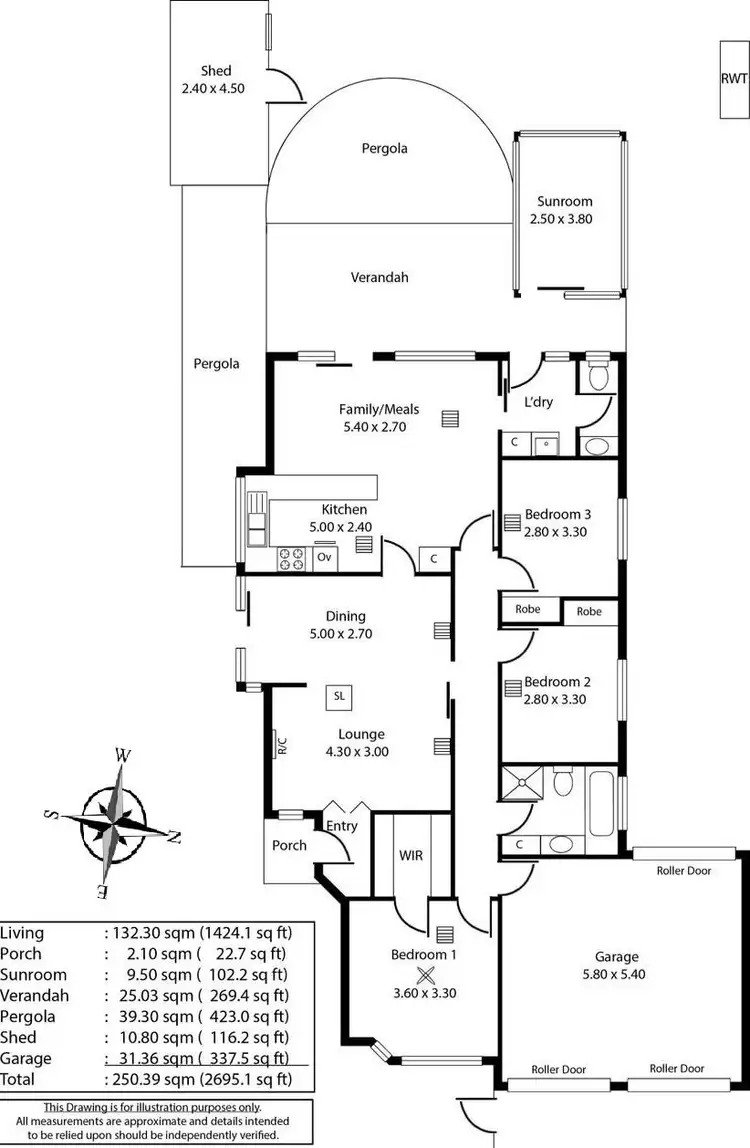 Floorplan of Homely house listing, 13 Celadon Court, Wynn Vale SA 5127