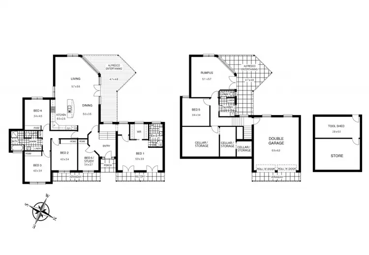 Floorplan of Homely house listing, 35 Tay Road (Adjacent Rostrevor), Woodforde SA 5072
