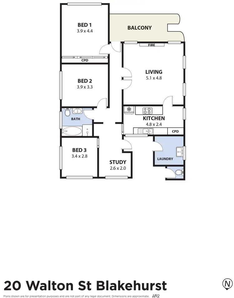 Floorplan of Homely house listing, 20 Walton Street, Blakehurst NSW 2221