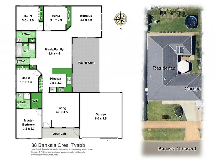Floorplan of Homely house listing, 38 Banksia Crescent, Tyabb VIC 3913