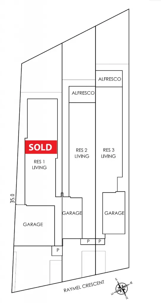 Floorplan of Homely house listing, 10A Raymel Crescent, Campbelltown SA 5074