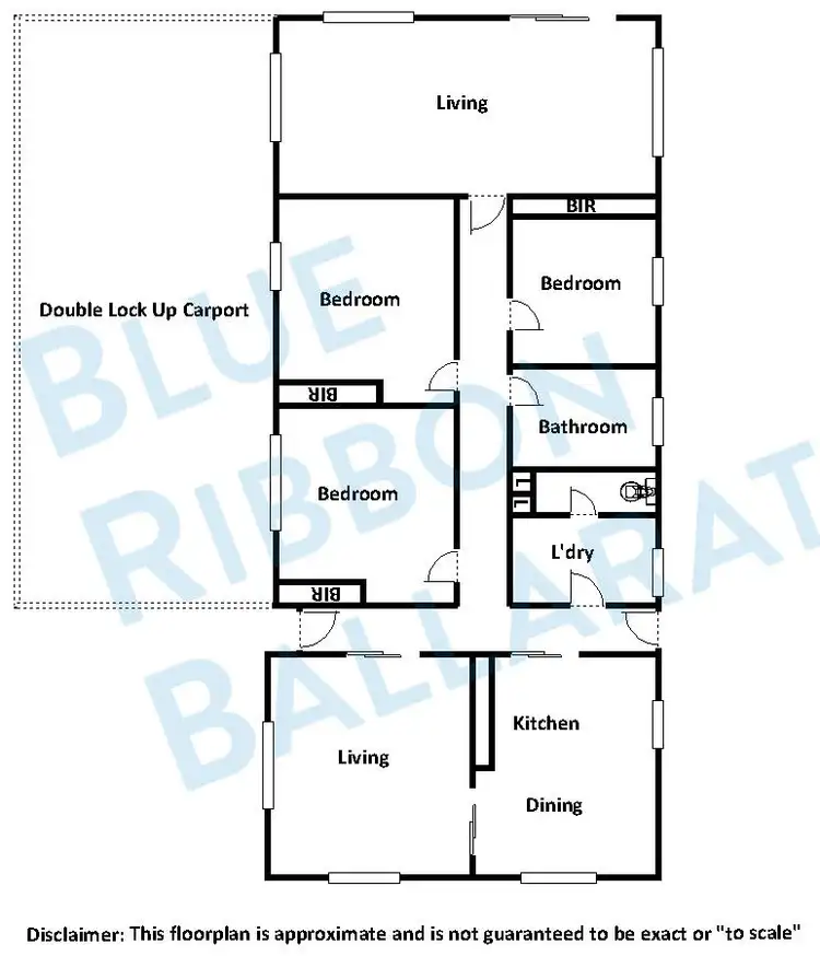Floorplan of Homely house listing, 23 Kent Street, Sebastopol VIC 3356