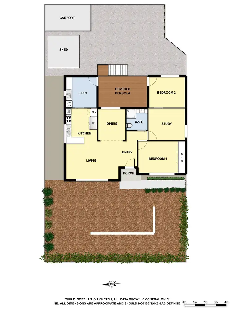 Floorplan of Homely unit listing, 1/31 Robertson Crescent, Boronia VIC 3155