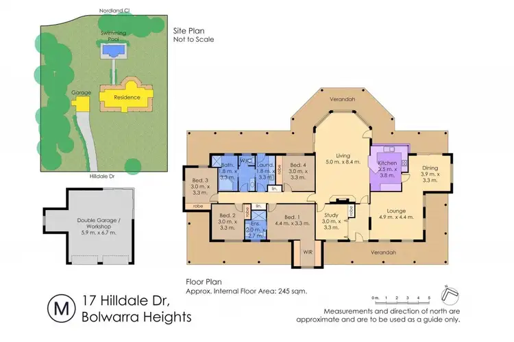 Floorplan of Homely house listing, 17 Hilldale Drive, Bolwarra Heights NSW 2320