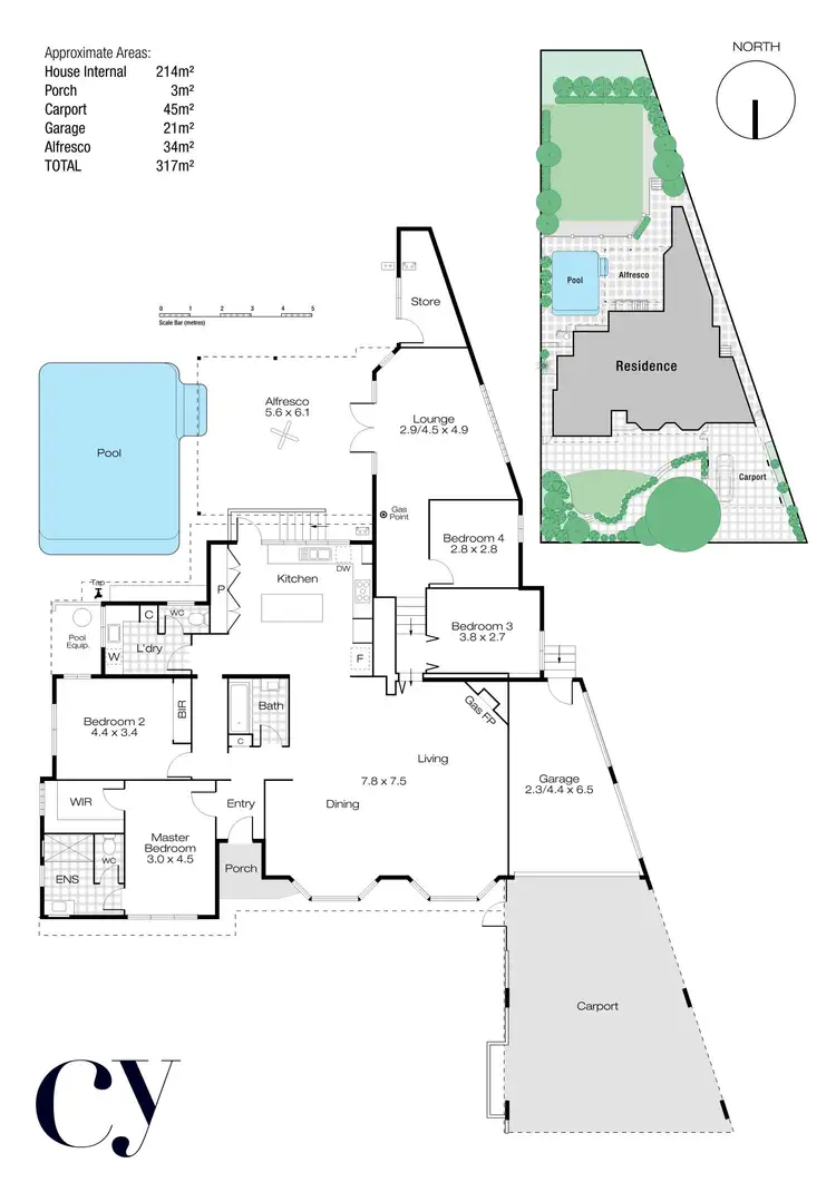 Floorplan of Homely house listing, 17 Shann Street, Floreat WA 6014