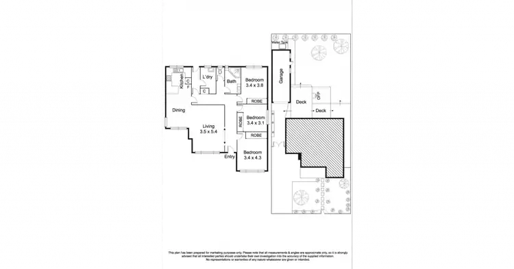 Floorplan of Homely house listing, 60 Mcdonald Avenue, Altona North VIC 3025