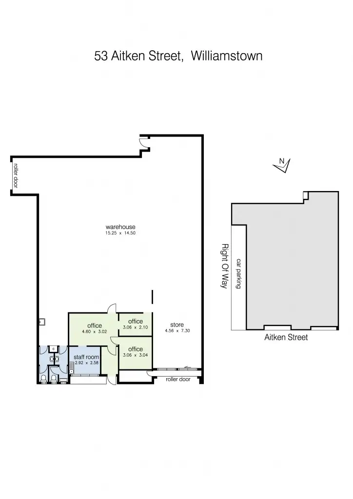 Floorplan of Homely land listing, 53 Aitken Street, Williamstown VIC 3016