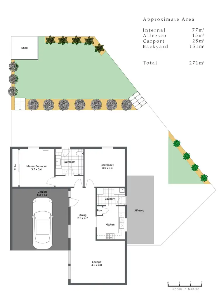 Floorplan of Homely house listing, 20A Stanbury Way, Booragoon WA 6154