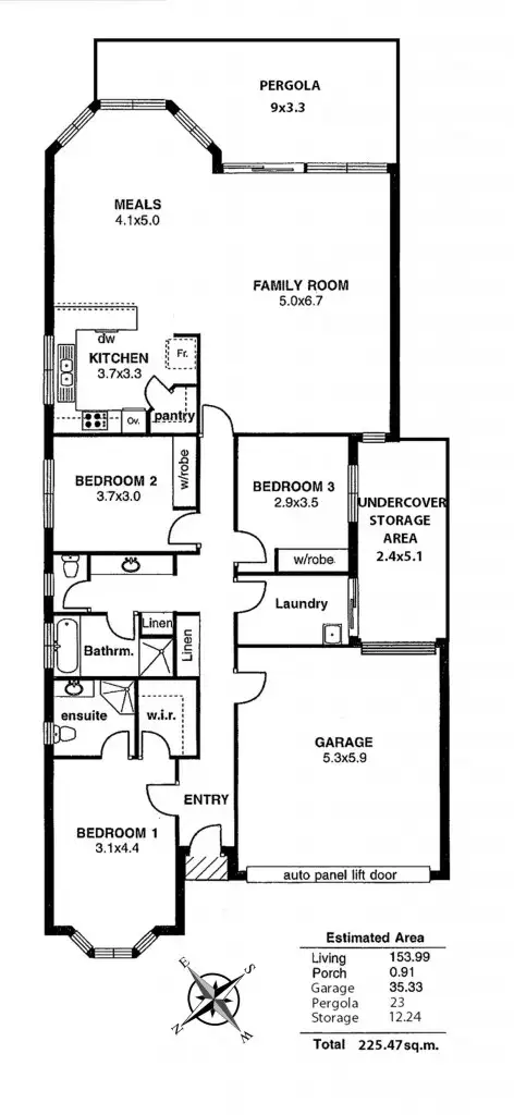 Floorplan of Homely house listing, 15B Quondong Avenue, Athelstone SA 5076