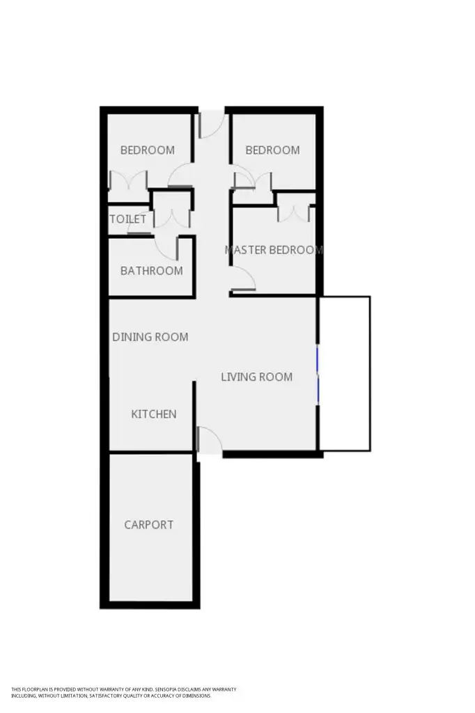 Floorplan of Homely unit listing, 1/13 Bennett Place, Raymond Terrace NSW 2324