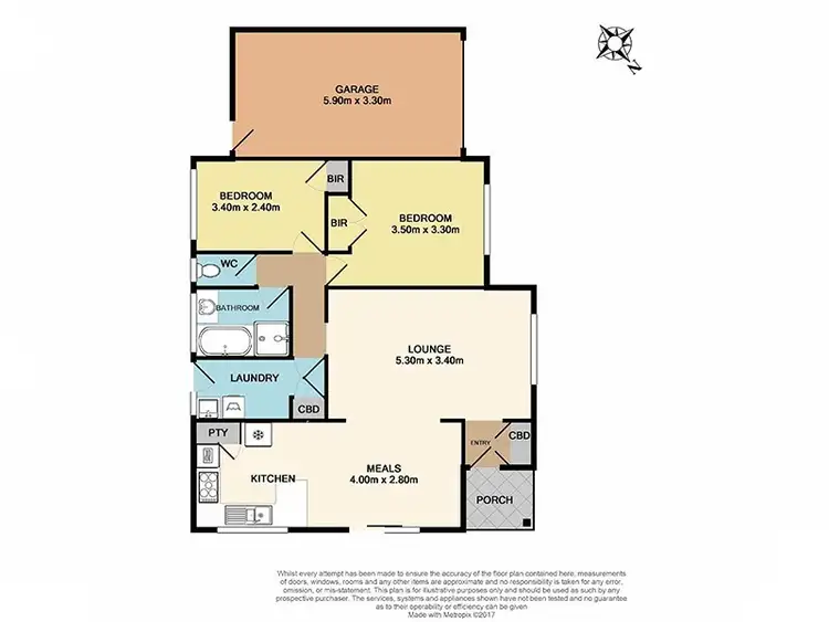 Floorplan of Homely house listing, 1/42 Arthur Phillip Drive, Endeavour Hills VIC 3802
