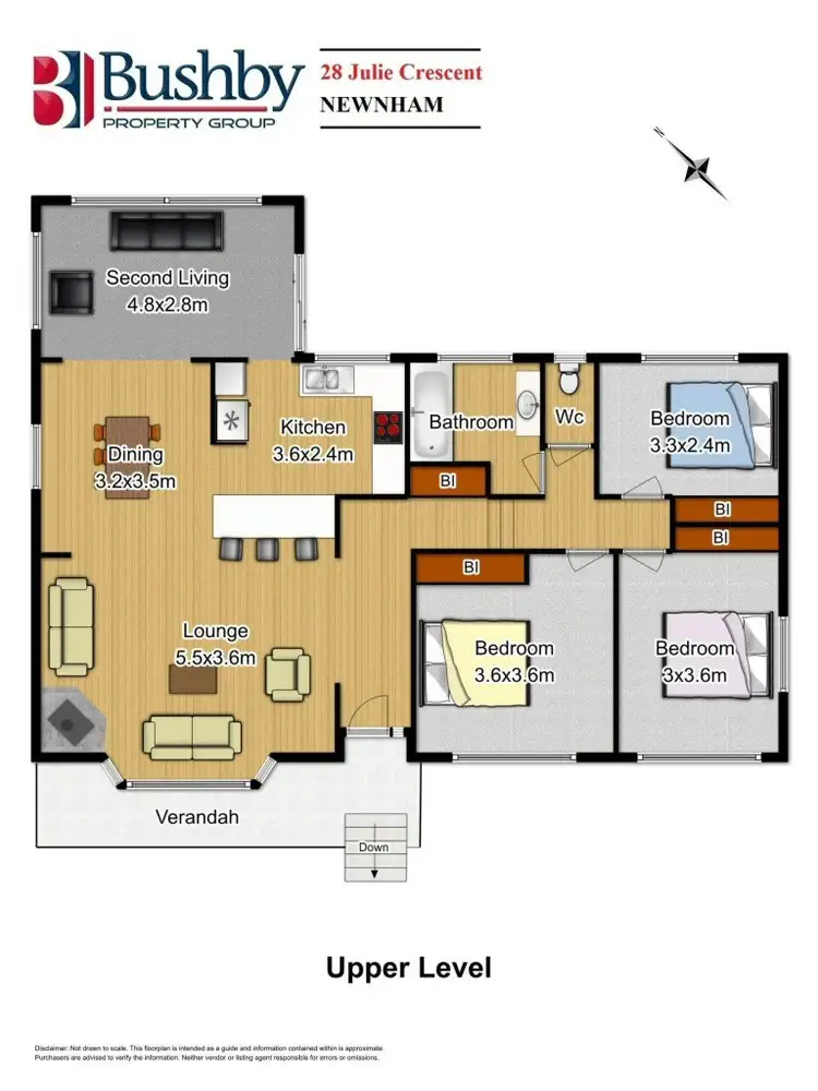 Floorplan of Homely house listing, 28 Julie Crescent, Newnham TAS 7248