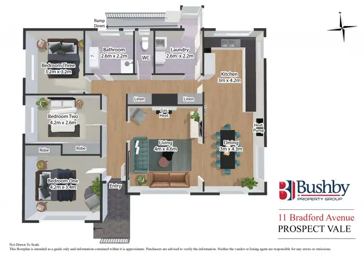Floorplan of Homely house listing, 11 Bradford Avenue, Prospect Vale TAS 7250