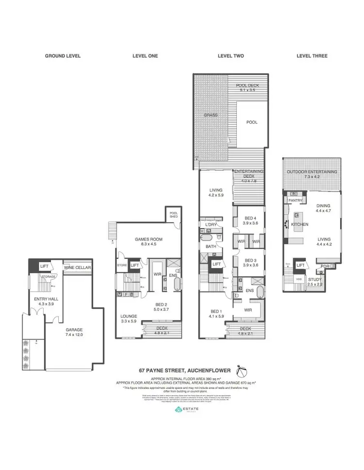 Floorplan of Homely house listing, 67 Payne Street, Auchenflower QLD 4066