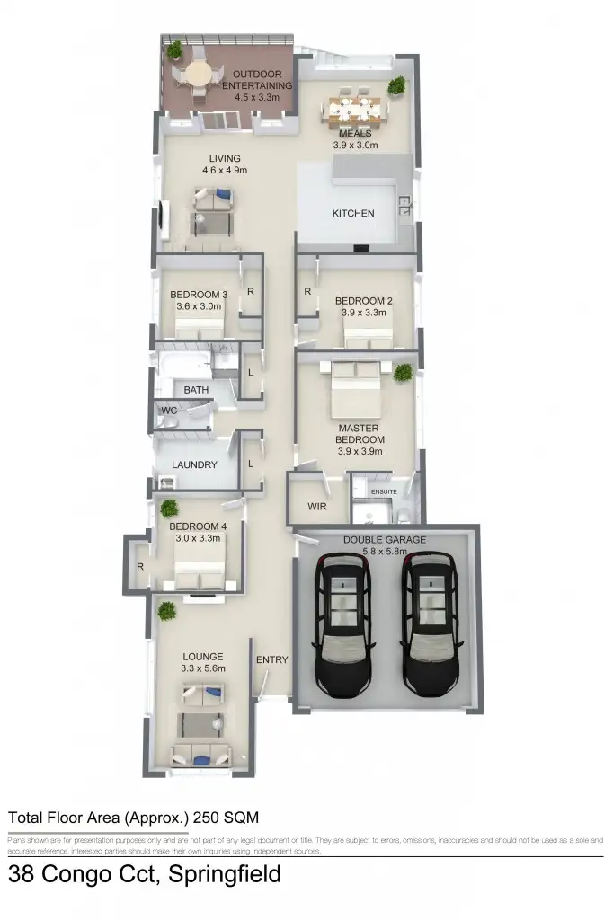 Floorplan of Homely house listing, 38 Congo Circuit, Springfield QLD 4300