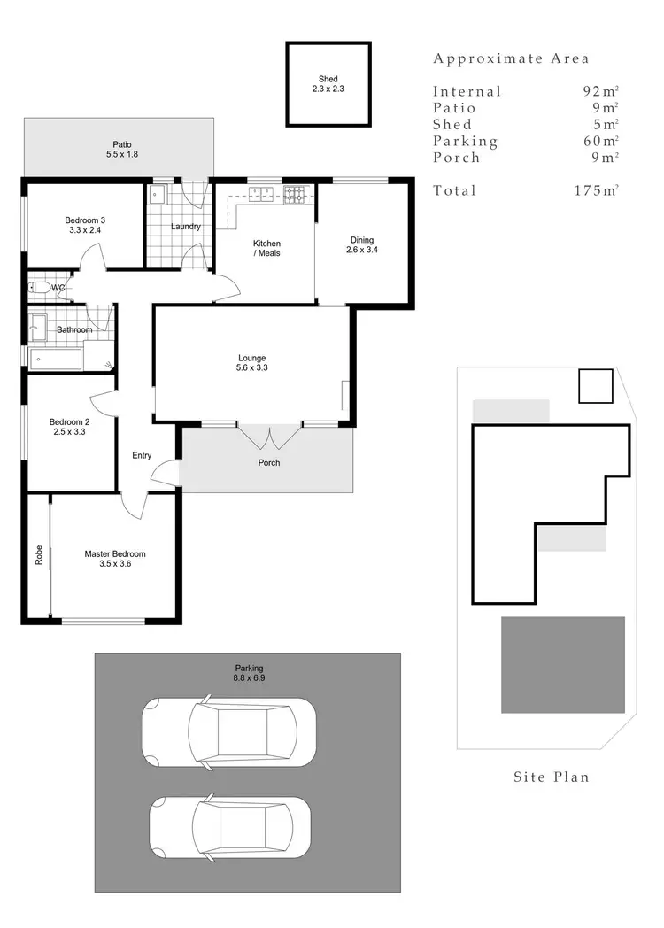 Floorplan of Homely house listing, 32 Montrose Street, Lynwood WA 6147