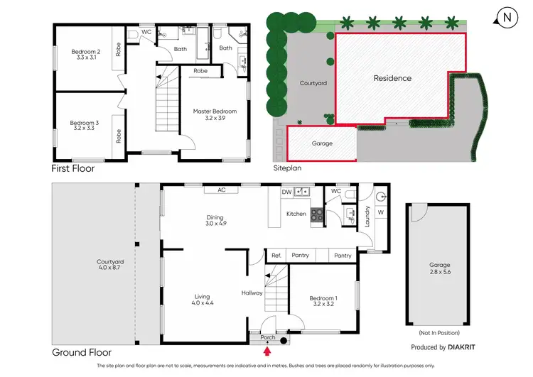 Floorplan of Homely townhouse listing, 4/15 Ashburn Grove, Ashburton VIC 3147