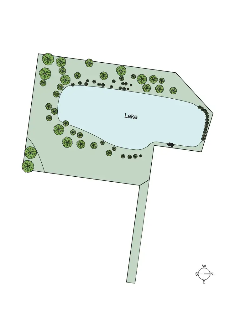 Floorplan of Homely land listing, 4 Healsview Court, Langwarrin South VIC 3911