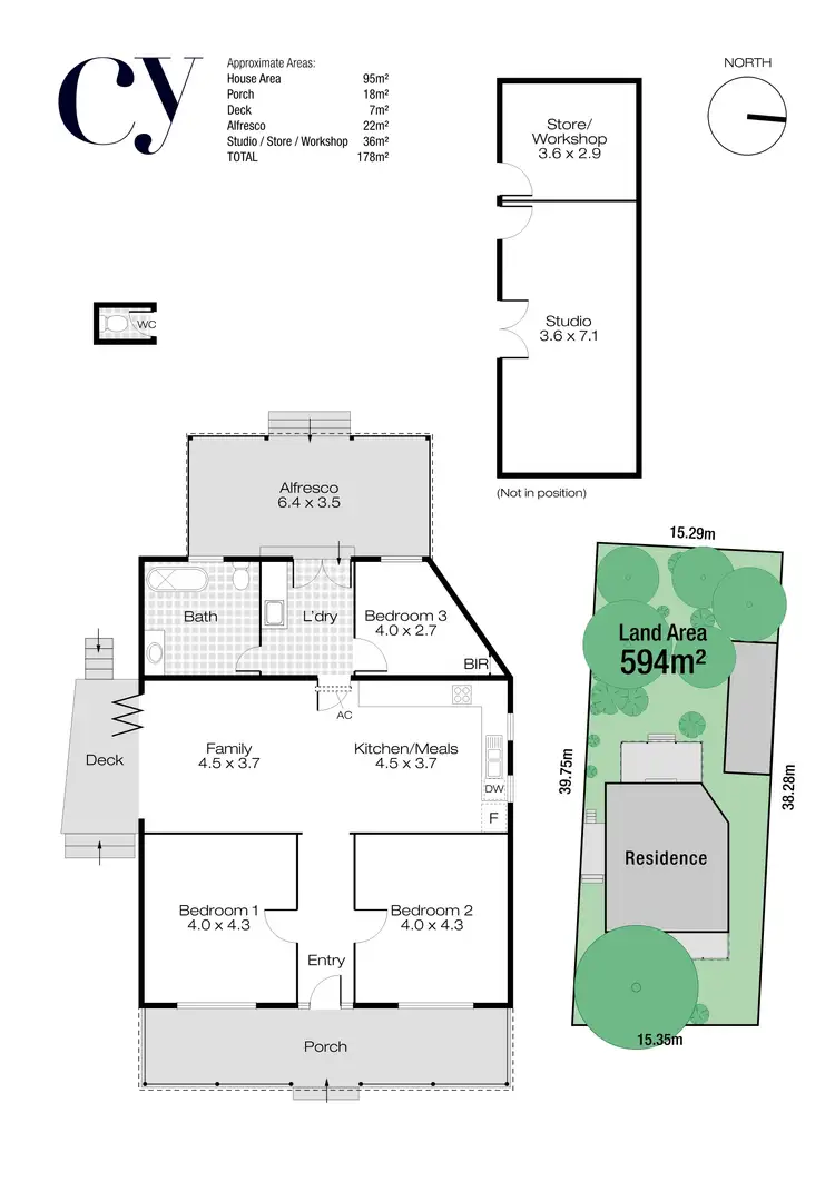 Floorplan of Homely house listing, 173 Hampton Road, South Fremantle WA 6162