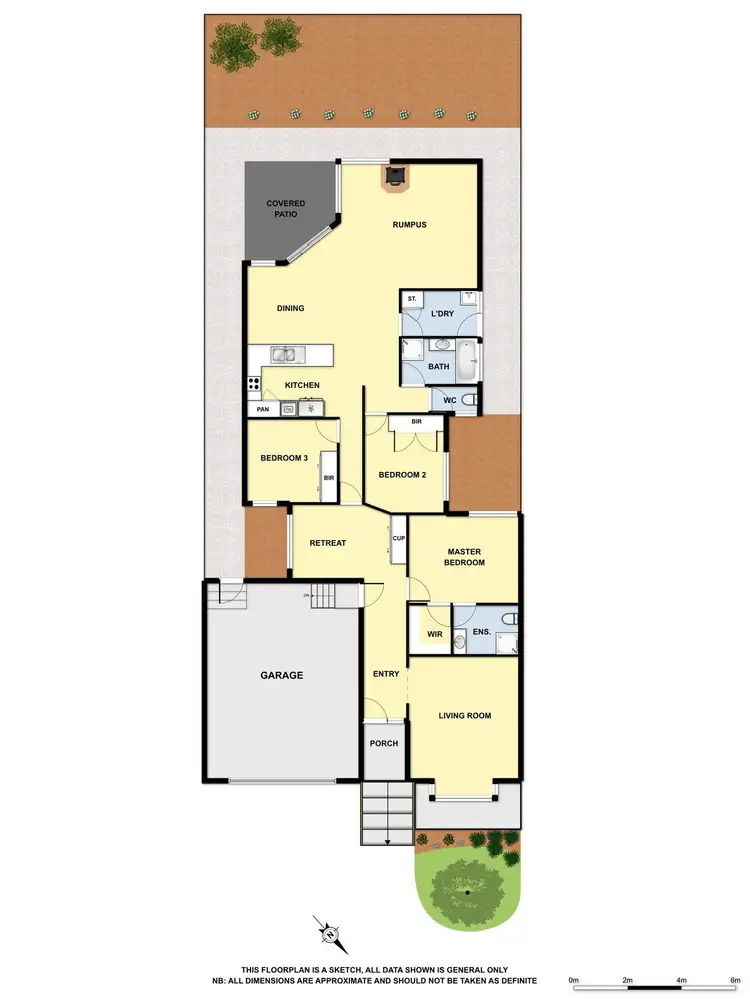 Floorplan of Homely house listing, 4 Southern Aurora Place, Boronia VIC 3155