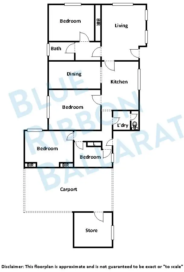 Floorplan of Homely house listing, 18 Wattle Avenue, Wendouree VIC 3355