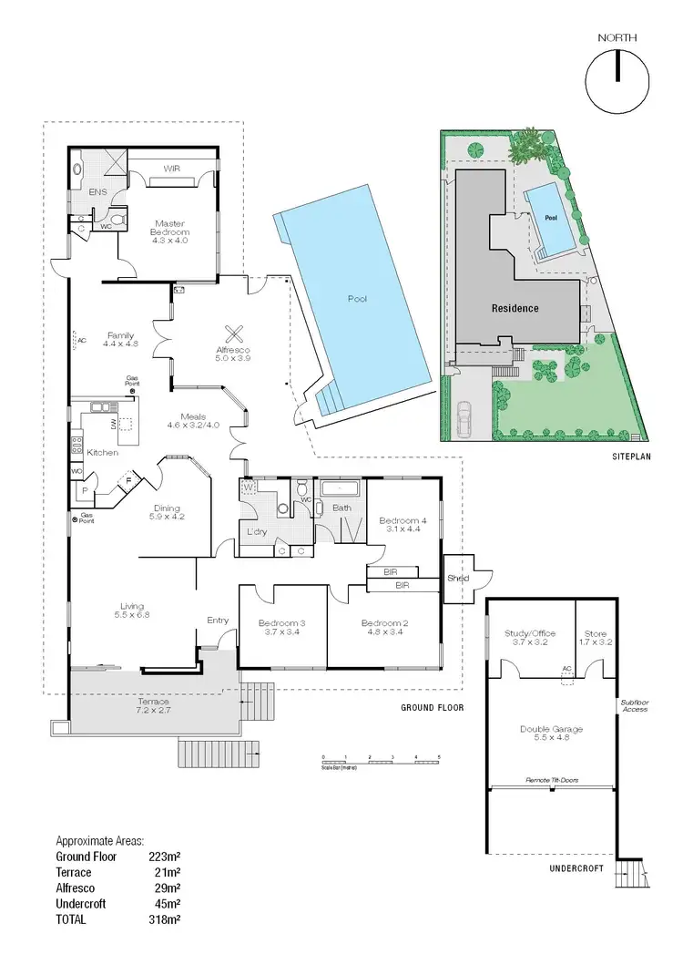 Floorplan of Homely house listing, 4 Dunkeld Street, Floreat WA 6014