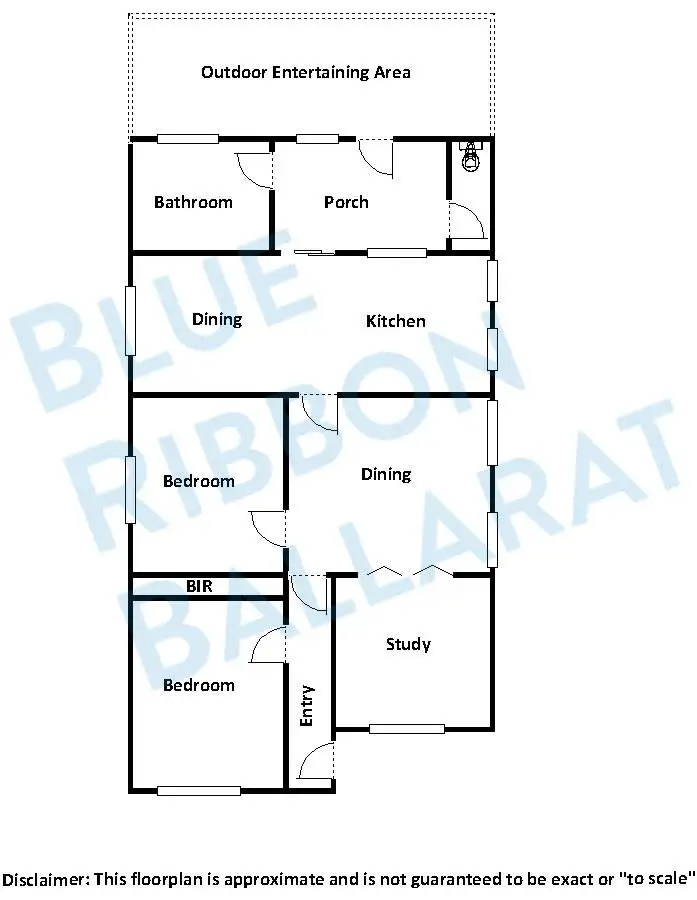 Floorplan of Homely house listing, 504 Gregory Street, Soldiers Hill VIC 3350