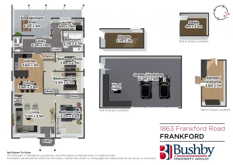 Floorplan of Homely house listing, 1863 Frankford Road, Frankford TAS 7275