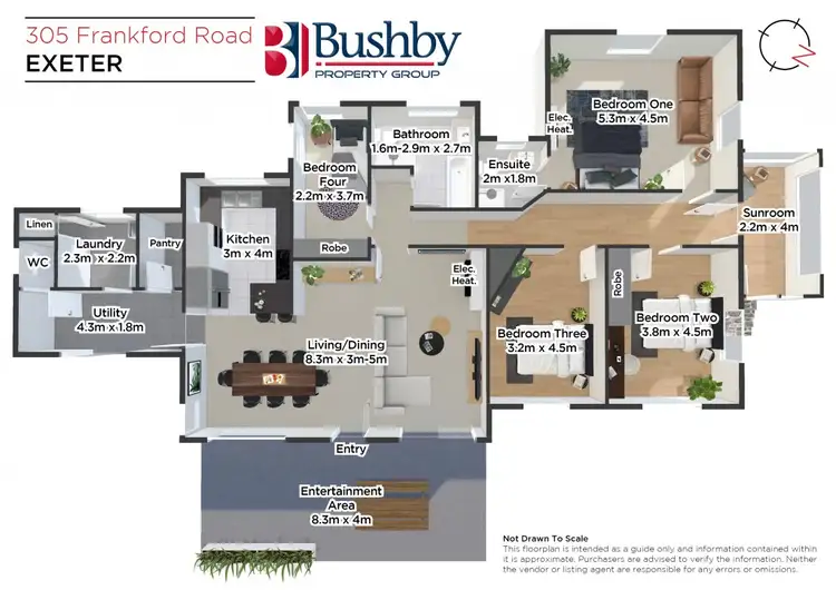Floorplan of Homely house listing, 305 Frankford Road, Exeter TAS 7275