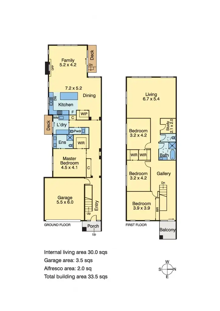 Floorplan of Homely house listing, 33 Prince Street, Mornington VIC 3931
