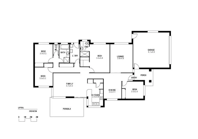Floorplan of Homely house listing, Address available on request