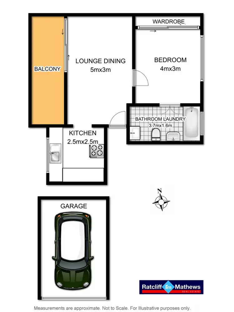 Floorplan of Homely unit listing, 7/18 Clarke Street, Narrabeen NSW 2101