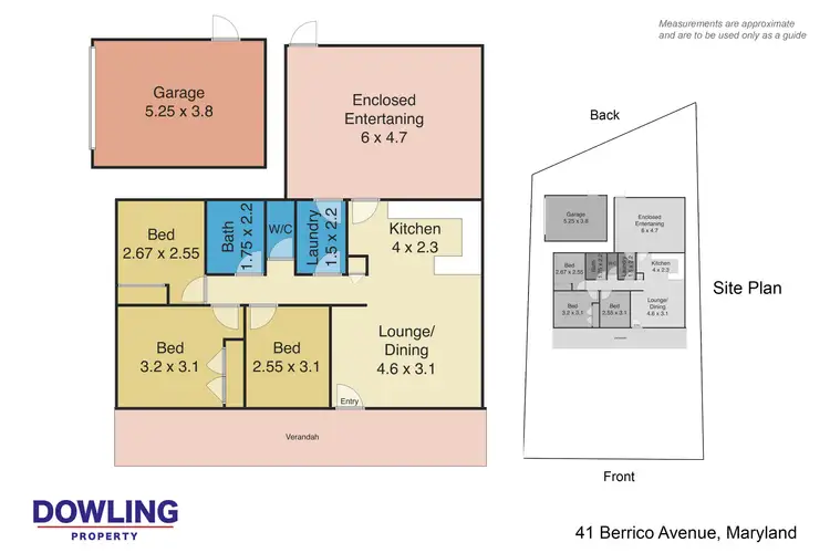 Floorplan of Homely house listing, 41 Berrico Avenue, Maryland NSW 2287