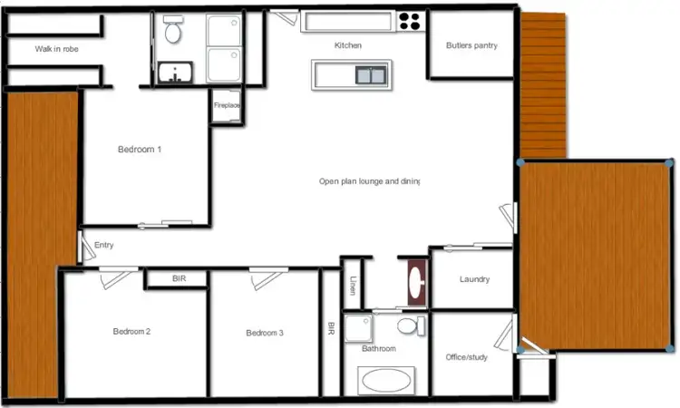 Floorplan of Homely house listing, 13 Tozer Street, West Kempsey NSW 2440