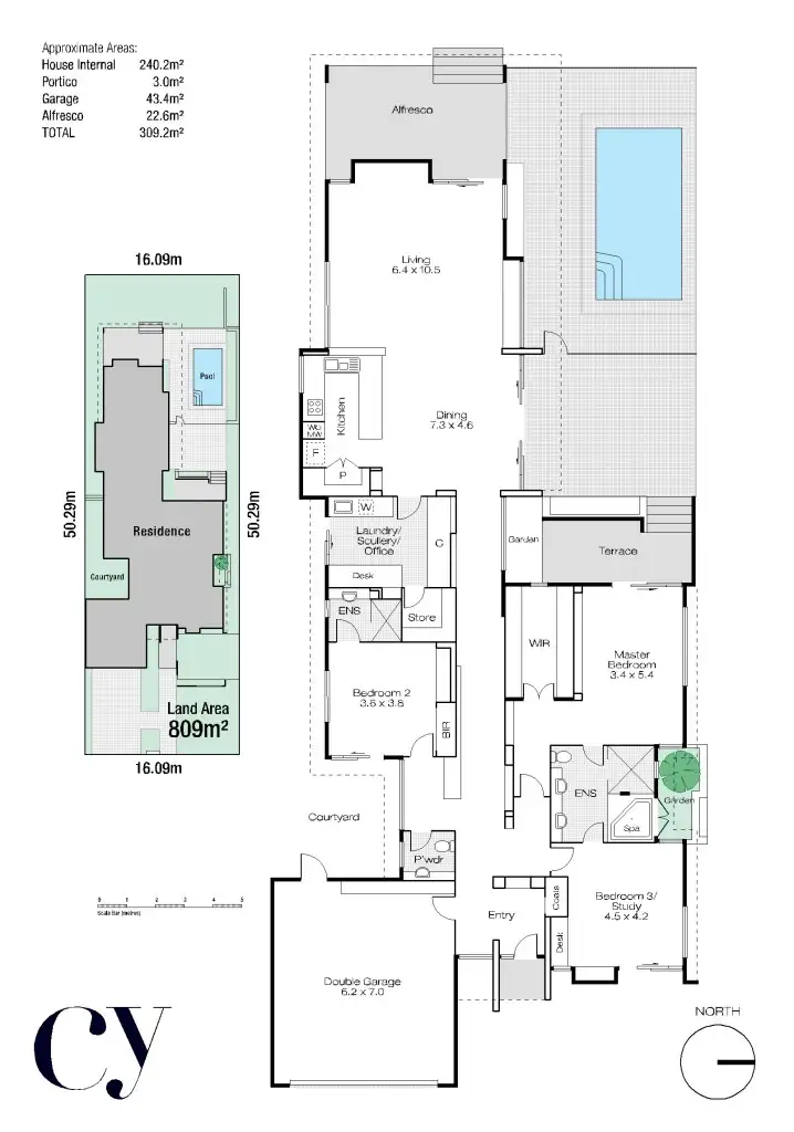 Floorplan of Homely house listing, 119 Lissadell Street, Floreat WA 6014