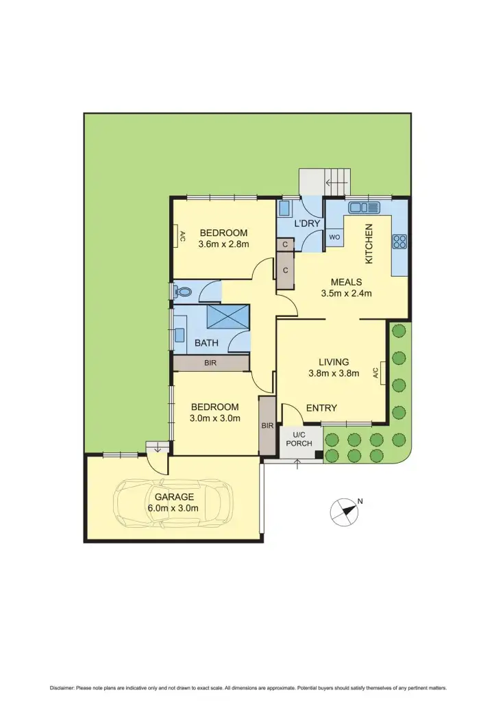 Floorplan of Homely unit listing, 3/1 Parer Street, Oakleigh VIC 3166