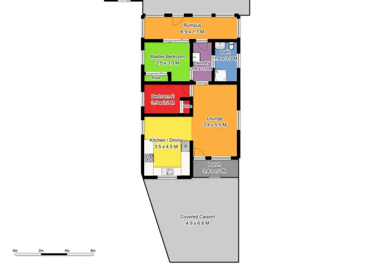 Floorplan of Homely villa listing, 4/17 Terara Road, Terara NSW 2540