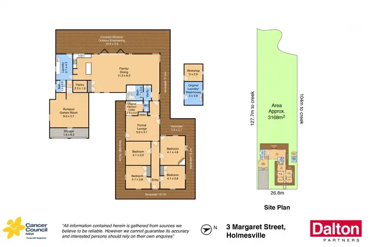 Floorplan of Homely house listing, 3 Margaret Street, Holmesville NSW 2286