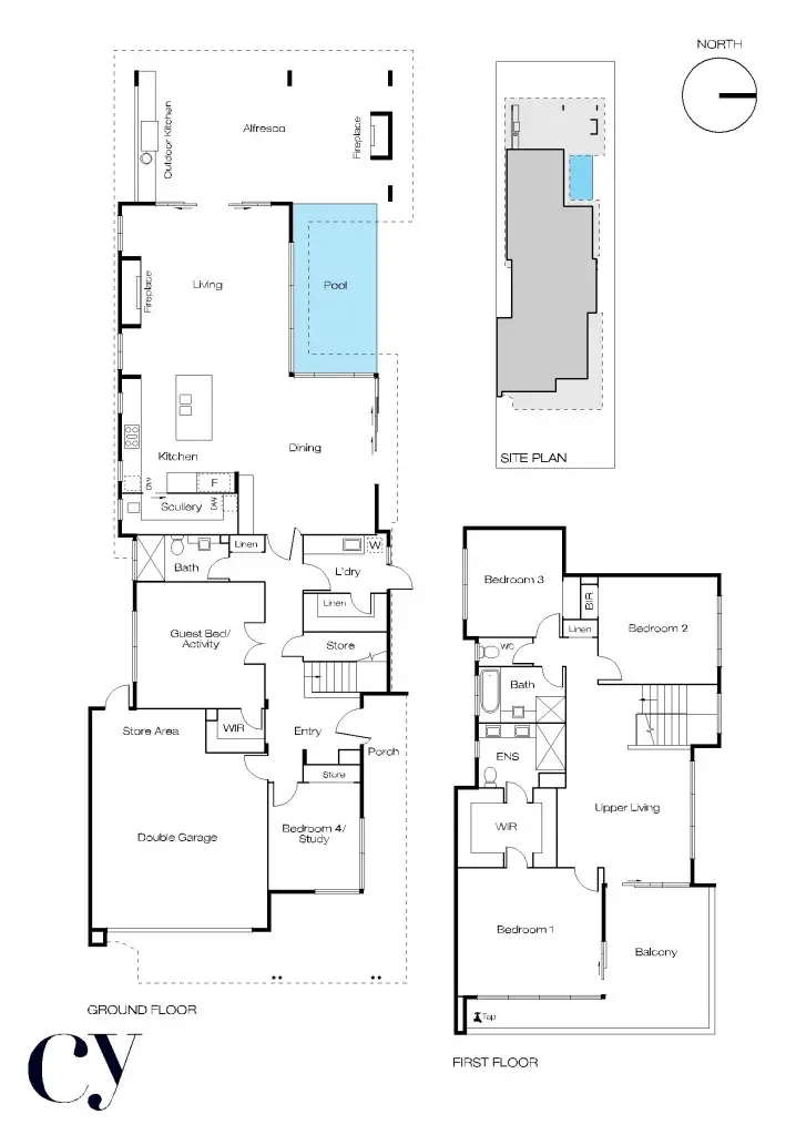 Floorplan of Homely house listing, 104A The Promenade, Mount Pleasant WA 6153