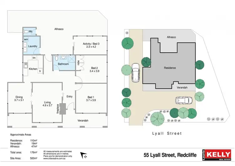 Floorplan of Homely house listing, 55 Lyall Street, Redcliffe WA 6104