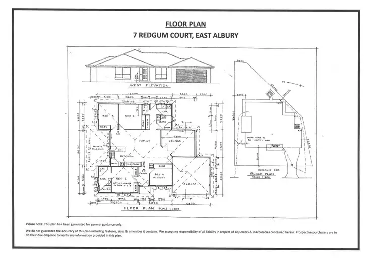 Floorplan of Homely house listing, 7 Redgum Court, East Albury NSW 2640