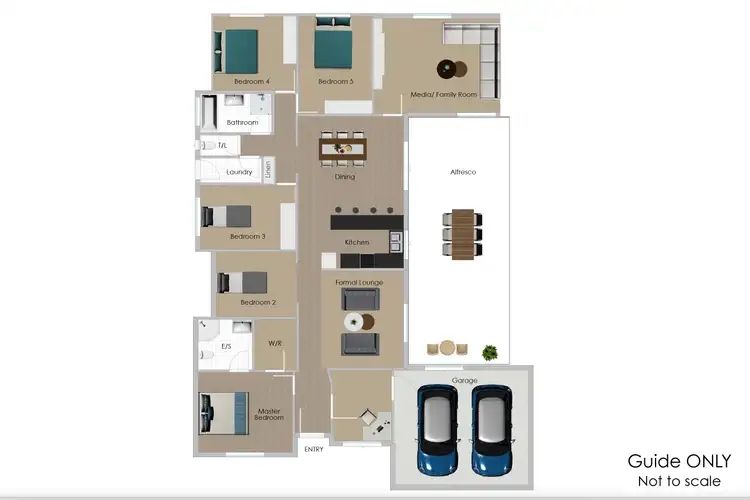 Floorplan of Homely house listing, 93 Currajong Place, Brassall QLD 4305