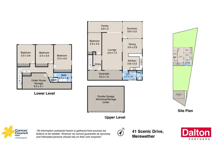 Floorplan of Homely house listing, 41 Scenic Drive, Merewether NSW 2291