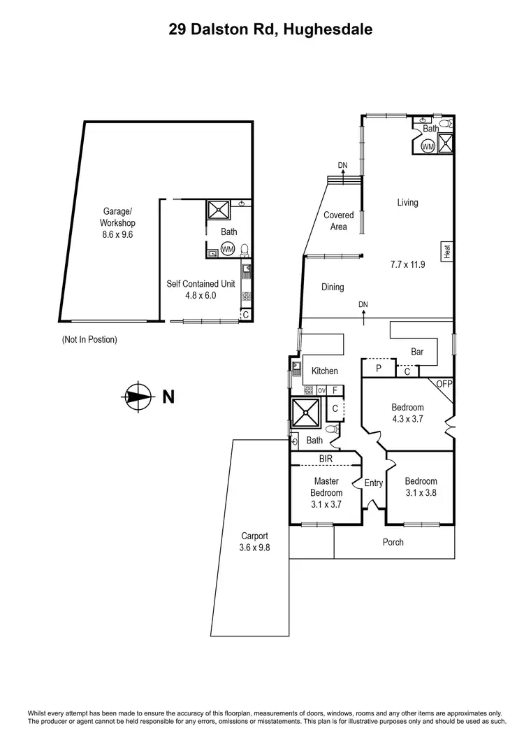 Floorplan of Homely house listing, 29 Dalston Road, Hughesdale VIC 3166