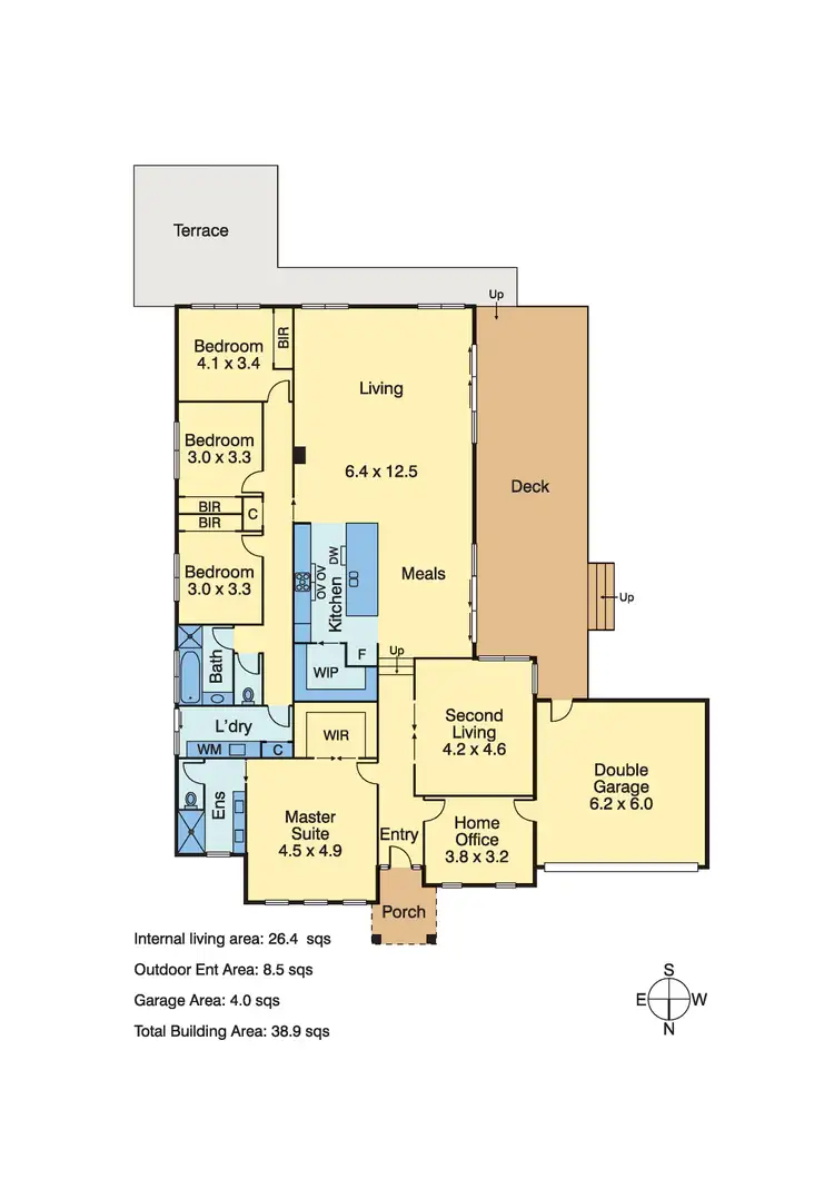 Floorplan of Homely house listing, 20 Maddison Avenue, Mount Eliza VIC 3930