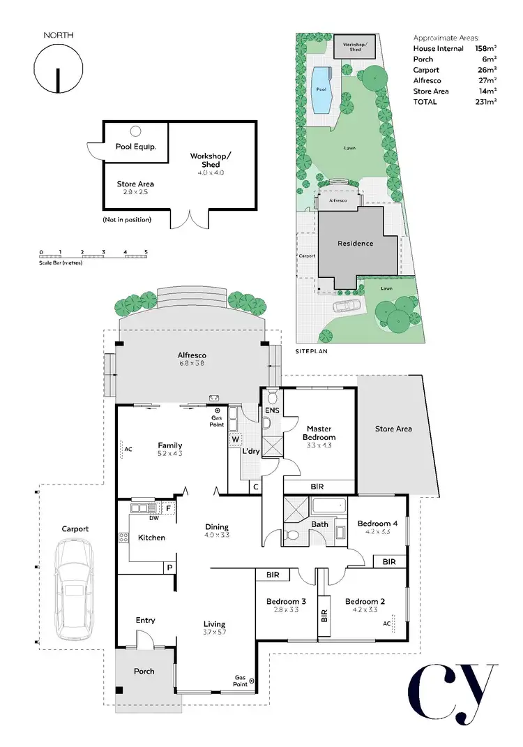 Floorplan of Homely house listing, 71 The Boulevard, Floreat WA 6014