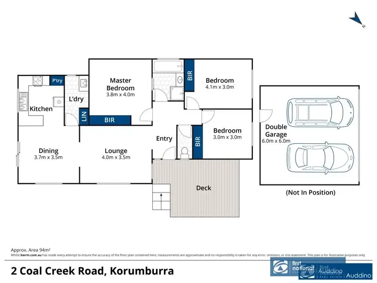Floorplan of Homely house listing, 2 Coal Creek Road, Korumburra VIC 3950