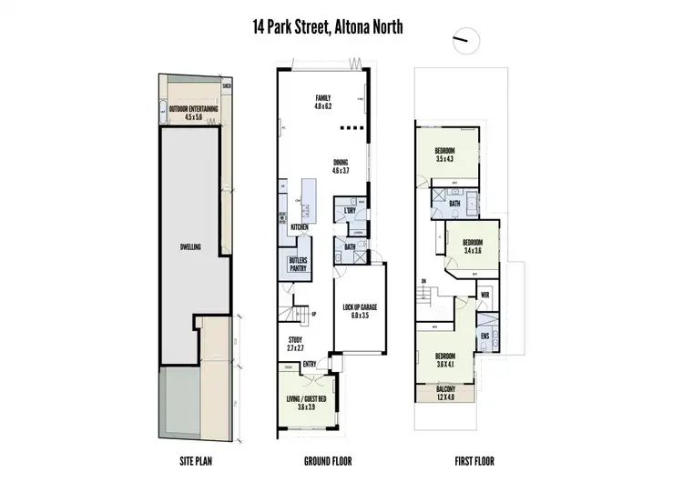 Floorplan of Homely house listing, 14 Park Street, Altona North VIC 3025